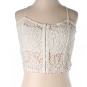 LF Millau Lace Crop Top